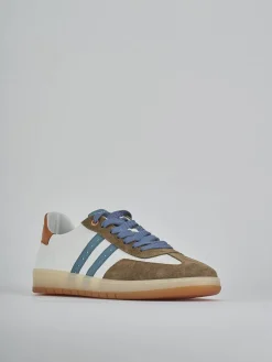 Sneakers pelle marrone