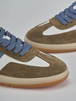 Sneakers pelle marrone