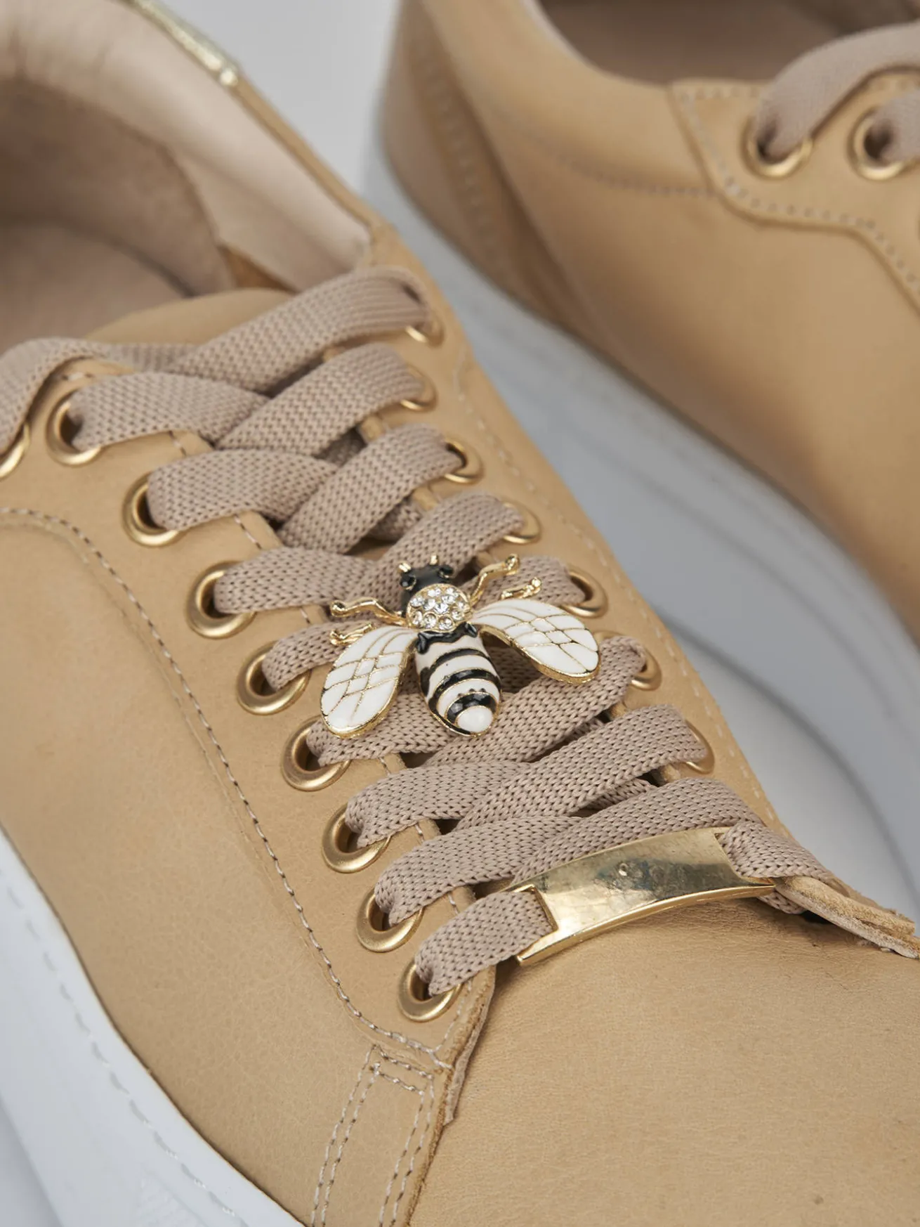 Sneakers pelle marrone