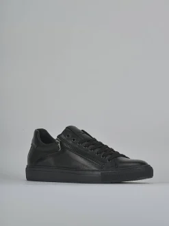 Sneakers pelle nero