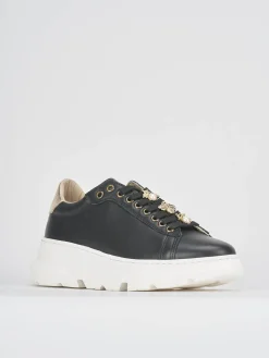 Sneakers pelle nero