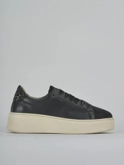 Sneakers pelle nero