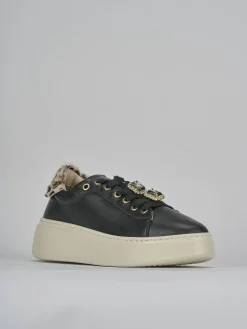 Sneakers pelle nero