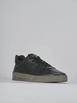Sneakers pelle nero