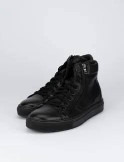 Sneakers pelle nero
