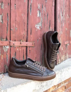 Sneakers pelle testa