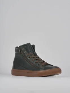 Sneakers pelle verde