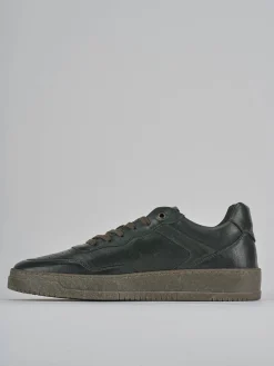 Sneakers pelle verde