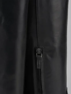 Stivale texano tacco 3 nero pelle