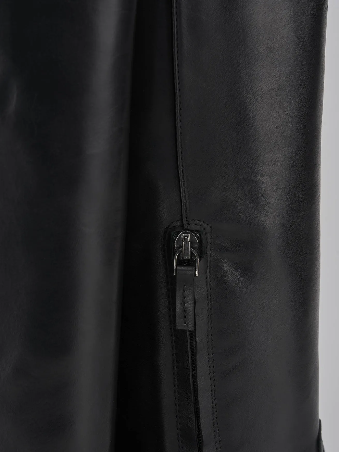 Stivale texano tacco 3 nero pelle