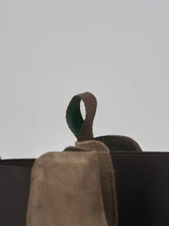 Stivaletti camoscio beige