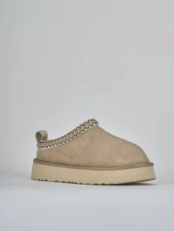 Stivaletti camoscio beige