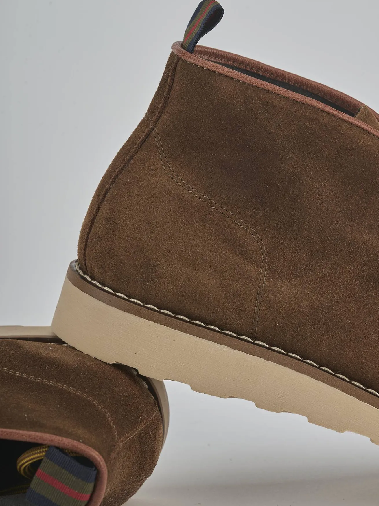 Stivaletti camoscio beige