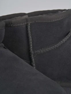 Stivaletti camoscio grigio