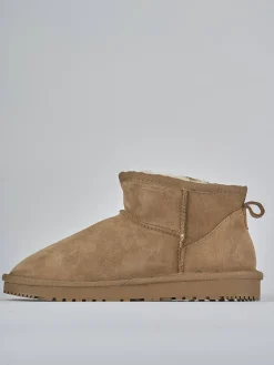 Stivaletti camoscio marrone