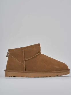 Stivaletti camoscio marrone