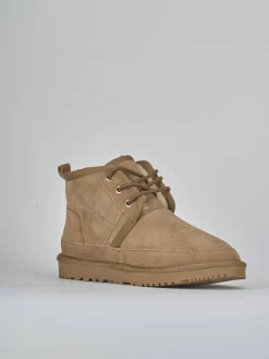 Stivaletti camoscio marrone