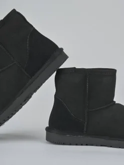 Stivaletti camoscio nero