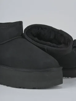 Stivaletti camoscio nero