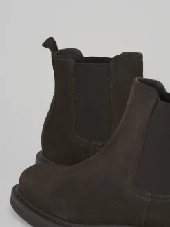 Stivaletti camoscio testa