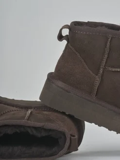 Stivaletti camoscio testa