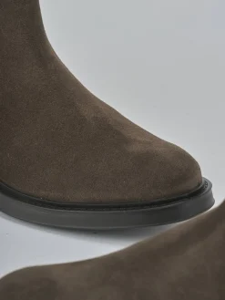 Stivaletti camoscio testa