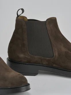 Stivaletti camoscio testa