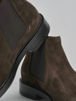 Stivaletti camoscio testa