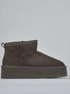 Stivaletti camoscio testa