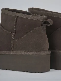 Stivaletti camoscio testa