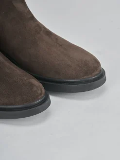 Stivaletti camoscio testa