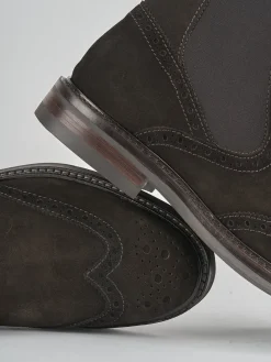 Stivaletti camoscio testa