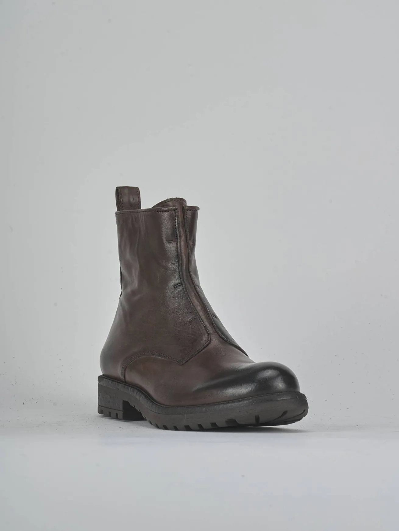 Stivaletti pelle bronzo