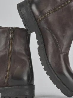 Stivaletti pelle bronzo