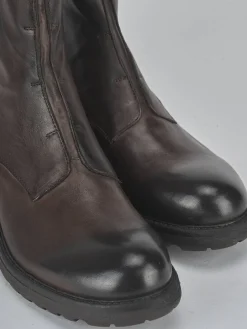 Stivaletti pelle bronzo