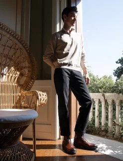 Stivaletti pelle marrone