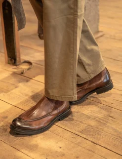 Stivaletti pelle marrone