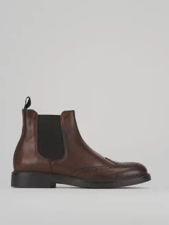 Stivaletti pelle marrone