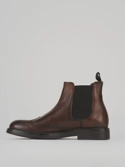 Stivaletti pelle marrone