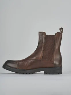 Stivaletti pelle marrone