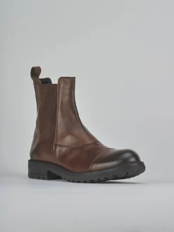 Stivaletti pelle marrone