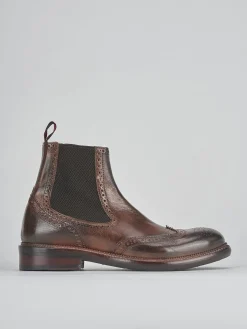 Stivaletti pelle marrone