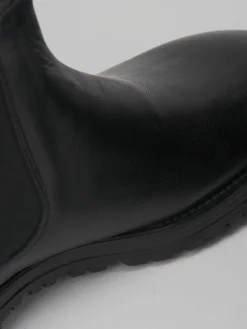 Stivaletti pelle nero