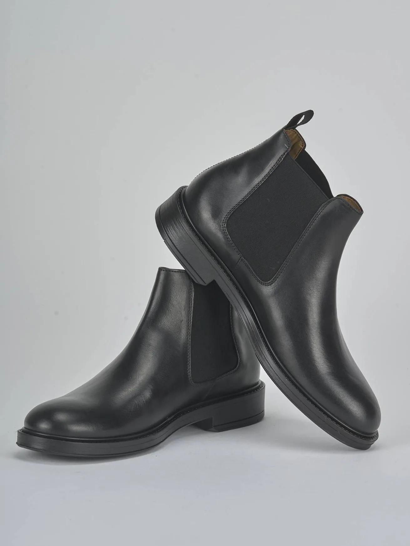 Stivaletti pelle nero