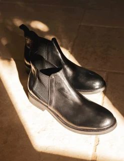 Stivaletti pelle nero