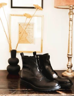 Stivaletti pelle nero