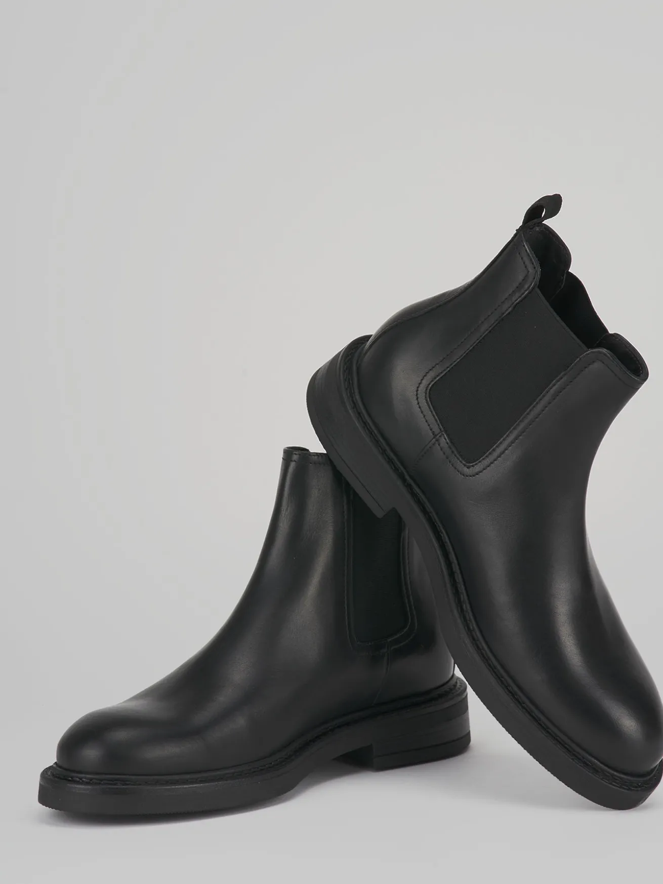 Stivaletti pelle nero