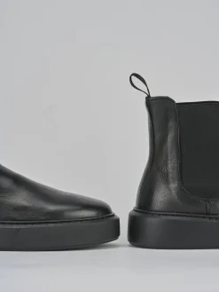 Stivaletti pelle nero