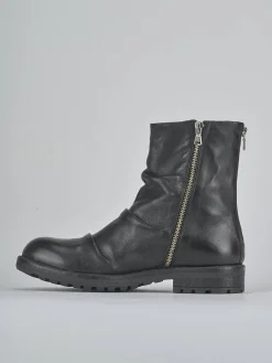 Stivaletti pelle nero