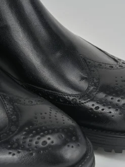 Stivaletti pelle nero